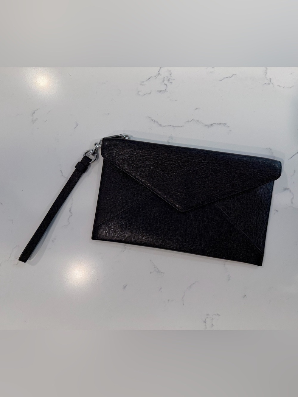 Rebecca Minkoff Black Envelope Clutch